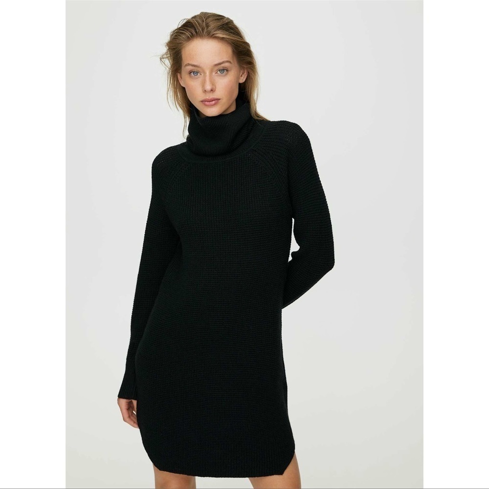 ARITZIA Wilfred Free Bianca Dress 100% Merino Wool